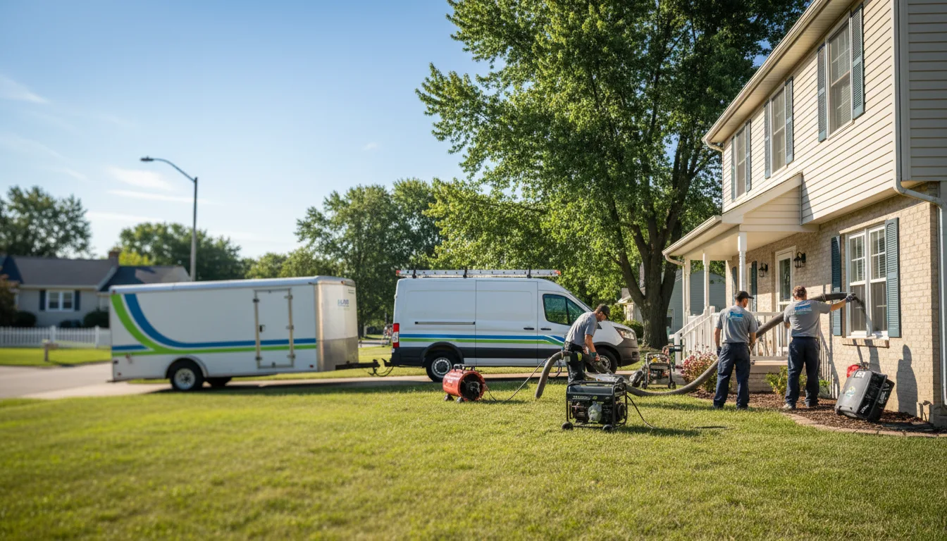 Flooded Basement Restoration And Cleanup With Repair in Neola, IA near me